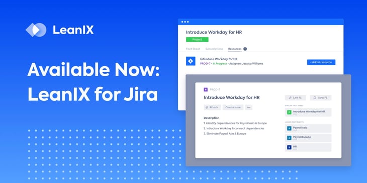 Available Now: LeanIX for Jira