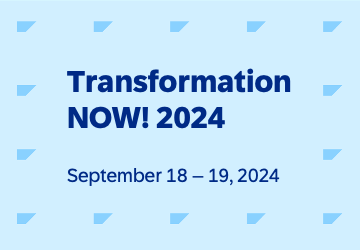 Transformation NOW! 2024