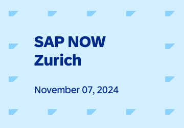 SAP NOW Zürich