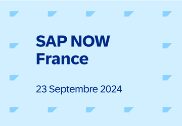 SAP Now France : Be AI Ready ! 