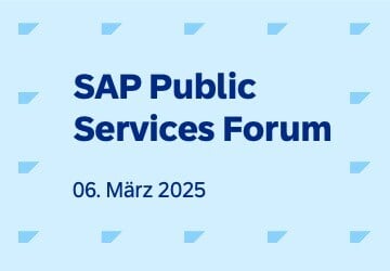 SAP Public Services Forum