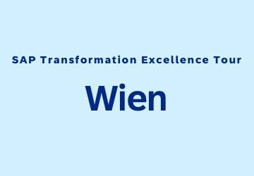 SAP Transformation Excellence Tour in Wien